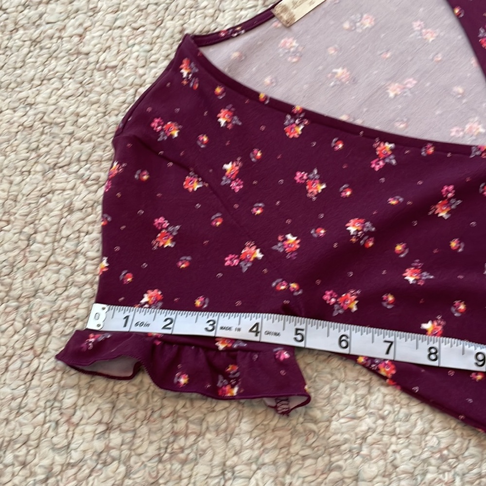 Altar’d State floral wrap dress - Picture 6 of 14